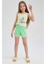 DEFACTO Girl Sweatshirt Fabric Shorts