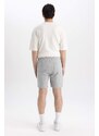 DEFACTO Slim Fit Cropped Leg Sweatshirt Fabric Shorts