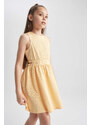 DEFACTO Girl Sleeveless Cotton Dress