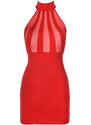 Šaty V-9139 červené - Axami