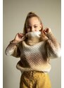 DEFACTO Girl Relax Fit Turtleneck Pullover