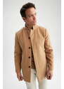 DEFACTO Slim Fit Stamp Coat