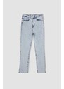DEFACTO Cropped Hem Jean Ankle Length Trousers