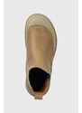 Semišové kotníkové boty Birkenstock pánské, hnědá barva