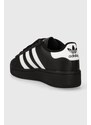 Kožené sneakers boty adidas Originals Superstar XLG J černá barva, IG0278