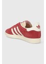 Semišové sneakers boty adidas Originals Gazelle červená barva, IG1062