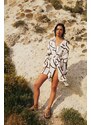 DEFACTO Regular Fit Printed Cotton Beachwear