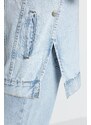 Trendyol Indigo světle modrá džínová vesta pravidelného střihu