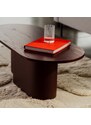 noo.ma Fialový dubový konferenční stolek Looi 115 x 50 cm