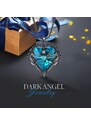 Éternelle Náhrdelník Swarovski Elements Dark Angel - andělská křídla