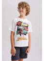 DEFACTO Regular Fit Spiderman Licensed Short Sleeve T-Shirt