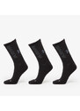 Pánské ponožky Under Armour 3-Maker Cushioned Mid-Crew 3-Pack Socks Black