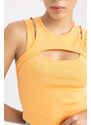 DEFACTO Coool Fitted Ribbed Camisole Singlet