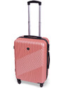 Cestovní kufr BERTOO Milano - růžový L