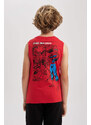 DEFACTO Boy Regular Fit Spiderman Licensed Undershirt