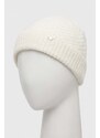 Dětská čepice s příměsí vlny Emporio Armani bílá barva, z tenké pleteniny