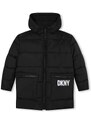 Oboustranná parka Dkny černá barva