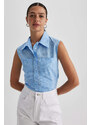 DEFACTO Oversize Fit modal Sleeveless Shirt