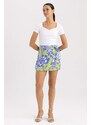 DEFACTO Viscose High waist Wide Leg Short