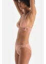 Dagi Salmon Soft Bra with Lace Piping Detail