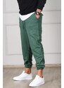 Madmext Green Oversize Short Leg Men's Tracksuit 4832