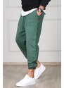 Madmext Green Oversize Short Leg Men's Tracksuit 4832