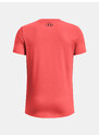 Under Armour Tričko UA B SPORTSTYLE LEFT CHEST SS-RED - Kluci