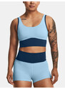 Under Armour Tílko Meridian Fitted Crop Tank-BLU - Dámské