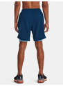 Under Armour Kraťasy UA LAUNCH 7'' 2-IN-1 SHORT-BLU - Pánské