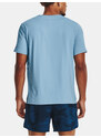 Under Armour Tričko UA LASER SHORTSLEEVE-BLU - Pánské