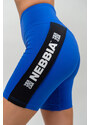 NEBBIA - Cyklistické šortky s vysokým pasem ICONIC 238 (blue)