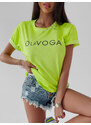 Dámské tričko 277745 neonově limetkové - Ola Voga