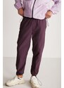 GRIMELANGE Terry Parachute Comfort Burgundy Single Trousers