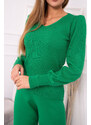 K-Fashion Sada zelených svetrů