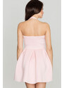 Společenské šaty K386 růžové - Katrus