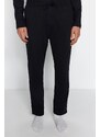 Trendyol Black Regular Fit Knitted Pajamas Set