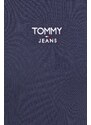 Šaty Tommy Jeans tmavomodrá barva, mini