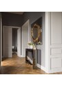 Kouřově šedý zrcadlový toaletní stolek Miotto Meana 110 x 36 cm