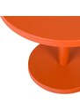 noo.ma Oranžový kovový odkládací stolek Odo 52 cm