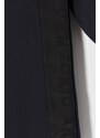 Dívčí šaty Emporio Armani tmavomodrá barva, mini, oversize