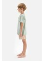 Dagi Mint Half Pops, Embroidery Detailed T-shirts, Shorts, Pajamas Set.