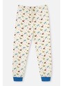 Dagi Ecru Licensed Size Printed Pajamas Set