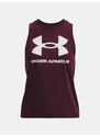 Under Armour Tílko UA W LIVE SPORTSTYLE TANK-MRN - Dámské