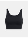 Under Armour Tílko Meridian Fitted Crop Tank-BLK - Dámské