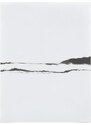 Černobílý abstraktní plakát Kave Home Istan 28 x 21 cm