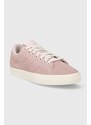 Kožené sneakers boty adidas Originals Stan Smith CS růžová barva, IG0345