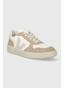 Kožené sneakers boty Veja V-10 béžová barva, VX0503298