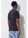 Bavlněné tričko C.P. Company 30/1 JERSEY GOGGLE PRINT T-SHIRT tmavomodrá barva, s potiskem, 15CMTS044A005100W