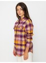 Patagonia Organic Cotton MW Fjord Flannel (sun rays/night plum)barevná