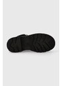 Semišové workery Gant Frenzyn dámské, černá barva, na plochém podpatku, zateplené, 27543338.G00